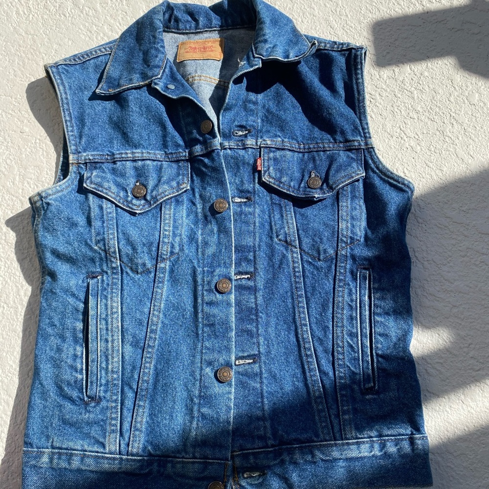 Levi’s Jean jacket vest